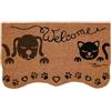 THUN Zerbino Welcome Pet, 45x75 cm, Tessuto, per Ingresso Casa