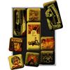 Nostalgic-Art Set di Magneti Vintage Movie-Art Style - Idea Regalo per Amanti dei Film, Decorazione del Frigorifero, Design nostalgico, 9 Pezzi