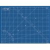 La Canilla Tappetino di Taglio Autorigenerante A2 (60x45 cm - 24x18) Tappeto Piano Antitaglio Grande per Cucito, Patchwork Modellismo | Cutting Mat Contrassegnato in Centimetri e Pollici