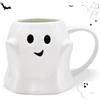 Pellinch Tazza Halloween, 440 ML Tazzas Fantasma, Mug di Caffè in Ceramica, Tazzas fantasma halloween, Tazza autunnale per Adulti Bambini, TazzeHalloween per Bevande Fredde e Calde, Latte, Caffè