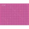 La Canilla Tappetino di Taglio Autorigenerante A2 (60x45 cm - 24x18) Tappeto Piano Antitaglio Grande per Cucito, Patchwork Modellismo | Cutting Mat Contrassegnato in Centimetri e Pollici
