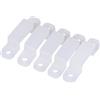 Fdit Clip di Fissaggio Striscia al silicio per LED per Striscia di Luce 100 PCS 3528 5050 1210 RGB LED Light Strip 8/10/12 mm (Opzionale)(12mm)