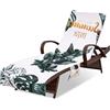 Wudlad Telo Mare Microfibra, con Angoli e Tasche, Piscina, per sdraio, lettino,Copertura per sedia da spiaggia, giardino,hotel (Y02)