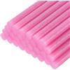 QUARKZMAN 30Pz Stick Colla a Caldo Mini per Pistola 11mm x 100mm Colla a Caldo Bastoncini Ricariche Piccoli e Molto Adesivi, Glitterato Rosa
