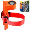 BAIFULAI Asta di centraggio, livella a bolla in alluminio, livella a bolla libellula, livellatore in fibra di carbone per bilance ad angolo retto, livellatore a 90° per righello a torre rotondo