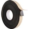 EXIN DECHEN 1 Rotolo 10m Nastro Adesivo in Schiuma Eva Nastro Sigillante in Schiuma Nera 30x3mm Nastro Autoadesivo in Schiumas, Guarnizione per l'isolamento delle porte delle finestre