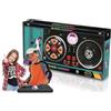 DQB DeQUBE DEQUBE - 916D00040, Mixer per DJ con varie basi ed effetti, include la palla da discoteca lampeggiante, nero, medio (916D00040)