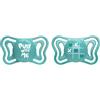 Chicco PhysioForma Light, Succhietto in Silicone 16-36 Mesi, Ciuccio Bimbo con Tettarella in Silicone, Leggero, Forma Ergonomica, Supporta il Corretto Sviluppo della Bocca, Azzurro, 2 pezzi