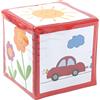 Eduplay 120272 Cubo Giocattolo con Tasche, Colore: Rosso [Importato dalla Germania]