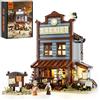 FUNWHOLE Old West Sheriff's Office Lighting Kit - Moduli per Edifici Wild West per adulti e teenager 1240 pezzi
