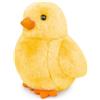 Lilizzhoumax Peluche di Pollo 10cm/4, Simulazione Animale, Simpatico Giocattolo Morbido, Bambole Animali Selvatici