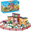 PLAYMOBIL MyLife 71599 Residence 'Piccola Zampa', Grande Pensione con 10 Animali, Accessori per la Cura e Adesivi Decorativi Carini, Giocattolo per Bambini dai 4 Anni in su
