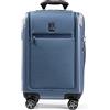 Travelpro Platinum Elite Hardside Expandable Carry on Luggage, 8 Wheel Spinner, TSA Lock, Hard Shell Polycarbonate Suitcase, Dark Sky Blue, Carry on Laptop Pocket 21-Inch