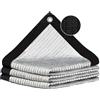 BXAEYIPOR Rete Ombreggiante Alluminio,80% Tasso Di Ombreggiatura Resistente Ai Raggi UV,Criptato E Ispessito Ombreggiante per Balcone,Giardino,Protezione Solare per Auto.