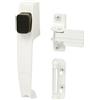 prime-line Products K 5116 Push Button latch with Tie Down, bianco