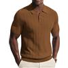 PJ PAUL JONES Polo da uomo UK a maniche corte con bottoni polo in maglia casual, blu navy, S