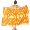 PANASIAM Sarong sunrise, olive green, L