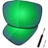 Saucer Lenti di ricambio premium per occhiali da sole Oakley TwoFace OO9189, ad alta definizione, polarizzate, marrone ambra