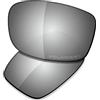 SAUCER Lenti e naselli di ricambio premium per Oakley Fives (4+1) Squared OO9238 | OO9214 | Protezione UV400, antigraffio, Metallo Cromato Polarizzato - Alta Definizione, Taglia unica