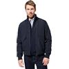 Tommy Hilfiger Uomo Bomber Packable con Collo in Stile Baseball, Blu (Desert Sky), L