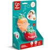 Hape Giocattolo da bagno per gli amanti delle verdure, statuette da bagno, carota e pomodoro, animali da spruzzo, giocattolo per l'acqua senza BPA, divertenti figure da bagno per bambini dai 12 mesi