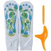 FUHAMJ Calzini Per Massaggio Piedi Con Penna E Massaggiatore, Calzini Riflessologia Plantare Calzine Con Zone Riflesse Del Piede, Reflexology Socks