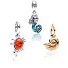 MGIUL Charm Cartone Animato Animale Ruoli Cinematografici 3 in 1 Clips 2 in 1 Pendant Argento 925 Ciondoli Perline Compleanni Anniversari Gioielli Regalo per le Donne
