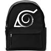 ABYstyle - NARUTO SHIPPUDEN - Zaino - Konoha - Nero (35 x 12 x 41 cm)