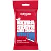 Renshaw Extra Fondant Blue 250 g, Pasta di Zucchero Extra Elastica al Gusto di Vaniglia, per Rivestire Torte e Dolci, Blu, 250 g
