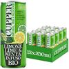 CUPPER Bibita al Lime, Menta e Limone Bio, Bevanda Biologica non gassata, Senza Zuccheri Aggiunti, Infuso a Freddo con Succo di Frutta, Confezione 12 x 250ml