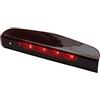 A ABSOPRO Terzo Stop a LED Per Opel Corsa D S07 06-14 1pc | Per Vauxhall Corsa E X15 15-19, Custodia Rossa, Plastica ABS, IP67, 23,7x5,5cm, OE13188045, 2 PIN, 12V