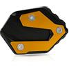 YIEBA Accessori moto Alluminio CNC Cavalletto laterale Ingrandisci Per MT-09 Tracer 2014-2023/MT-09 MT09 FZ-09 2013-2023/TRACER 900 TRACER 900 GT 2014-2023/XSR900 2015-2023 (Oro)