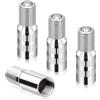 Molain Estensione valvola auto, 4 pezzi, 27 mm, prolunga valvola per pneumatici, prolunga per valvola auto, camion, furgone, caravan (4)