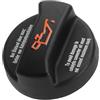 JYYWTSI Tappo di Riempimento Olio Motore Compatibile con VW Polo 9N 6N 6R Golf 1 2 3 4 5 6 Passat T4 T5 Caddy Bora Audi A1 A2 A3 A4 A6 A8 TT Seat Volvo Tappo Olio Ricambio 06A103485F 06A103485C
