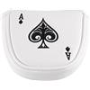 Happysnow Golf Hammer Putter Cover Copricapo Protezione Magnetica per Racchetta Adatto a 2 Ball Putter, LH