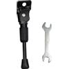 LifgWas Cavalletto Bici Bambino 14 Pollici Cavalletto Laterale Rinforzato in Metallo con Punta Gomma Antiscivolo Nero, Supporto Parcheggio per Biciclette 14, Strumenti di Installazione