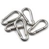 SeeRaphee Moschettoni in acciaio inox 304, gancio portachiavi, moschettone per casa, campeggio, pesca, escursioni, viaggi