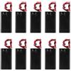 AEDIKO 10 x 2 supporti per batterie AA con interruttore, 2 x 1,5 V AA con supporto per batterie AA con interruttore on/off