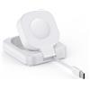 BKELHS Stazione di ricarica magnetica per Apple Watch, 5 W, wireless, veloce, con cavo USB C, modalità comodino, per Apple Watch Ultra 2/10/9/8/7/6/SE/SE2/5/4/3/2, portatile, retrattile, da viaggio, colore