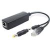 ANVISION Splitter PoE ANVISION 5 V Gigabit, adattatore 48 V a 5 V 2,4 A, presa 3,5 mm x 1,35 mm, connettore 5,5 mm x 2,1 mm, conforme allo standard IEEE 802.3af, per telecamera IP e altro