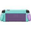 Savage Raven by Skull & Co. GripCase for Nintendo Switch 2: Dockable Soft Protective Case with Replaceable Grips [to fit all hands sizes], Light Purple+Light Green [Limited Edition]