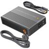SlimQ Adattatore Ca Universale da 330W 20V 16.5A, Alimentatore Multifunzione per Laptop da Gaming con 1 Porta DC e 2 Porte Type-C, Compatibile con Caricatori Dell MSI Lenovo HP Razer Asus Acer