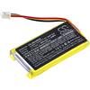 TECHTEK Batteria 280mAh compatibile con [Sennheiser] Flex 5000, RS 2000, RS 5000, Set 880 sostituisce AHB571935PCT-03, BAP 800, BAP-800, BAP800, CP-SN800 FBA