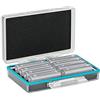 JJC Custodia per batterie da trasporto per 8 batterie AA o batterie ricaricabili 14500, supporto per batteria
