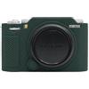 MUZIRI KINOKOO Custodia compatibile con Fujifilm X-M5/Fuji XM5 fotocamera digitale, Custodia morbida in silicone per Fuji X-M5 con superficie opaca design - Antiscivolo e antigraffio - Verde scuro
