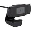 Glowster Webcam USB HD 720p, risoluzione 1280x720, visione di base, ideale per videoconferenze e streaming.