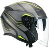 CGM 136G RNA SPORT Grigio Giallo fluo opaco M