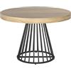 Menzzo Grivery Table, Rovere Chiaro, L110 x P110-160-210-260 x H76 cm