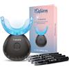 Essensya T-White - Kit Sbiancante Denti Professionale - Lampada a LED con Gel per Rimuovere le Macchie - Denti Bianchi in 16 Minuti - Sicuro per lo Smalto
