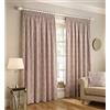 Paoletti 1 Olivia-Tende plissettate, Poliestere, Blush, 229 x 183cm